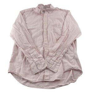 J.Crew Men's Broken-In Oxford Shirt Classic Fit L size Large Long Sleeves